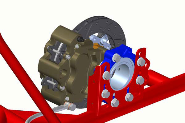 Support-axle-bearing